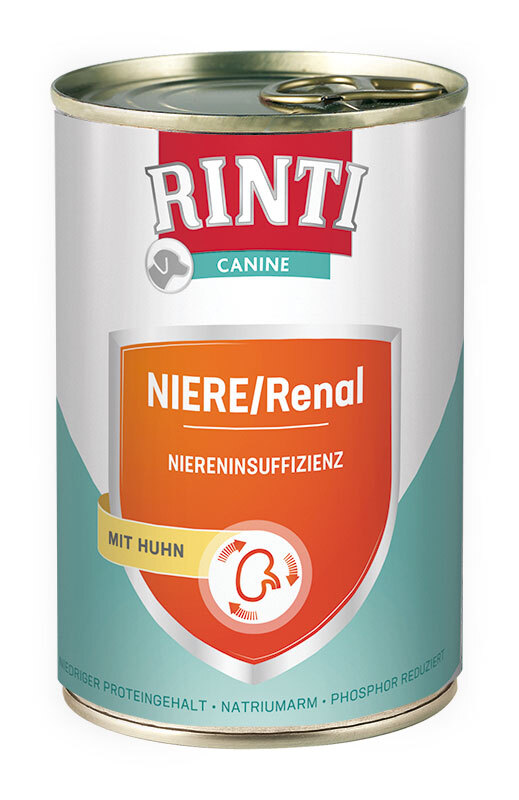 Rinti Canine Niere/Renal 6x400g Huhn