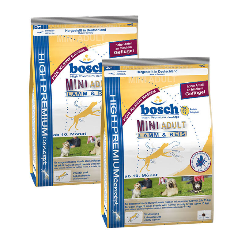 Bosch Mini Adult Lamm & Reis Sparpaket 2x15kg