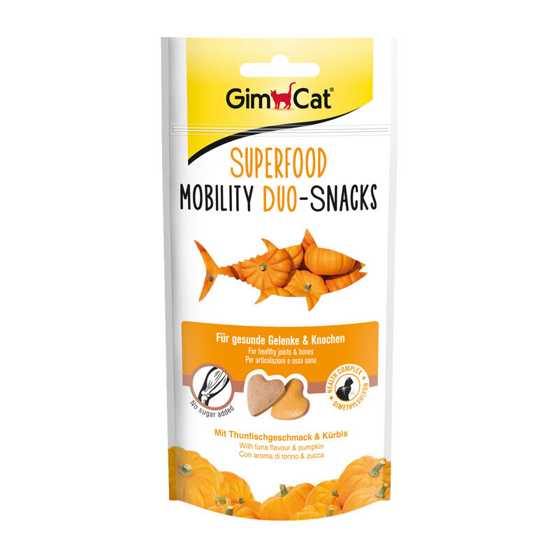 GimCat Superfood Mobility Duo-Snacks 8x40g