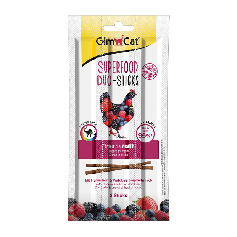 GimCat Superfood Vitality Duo-Sticks 24x15g