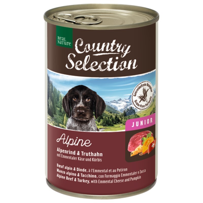 Country Selection Junior 6x400g Alpenrind & Truthahn