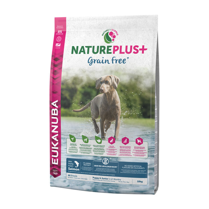 Eukanuba NaturePlus+ Grainfree Junior Lachs 10kg
