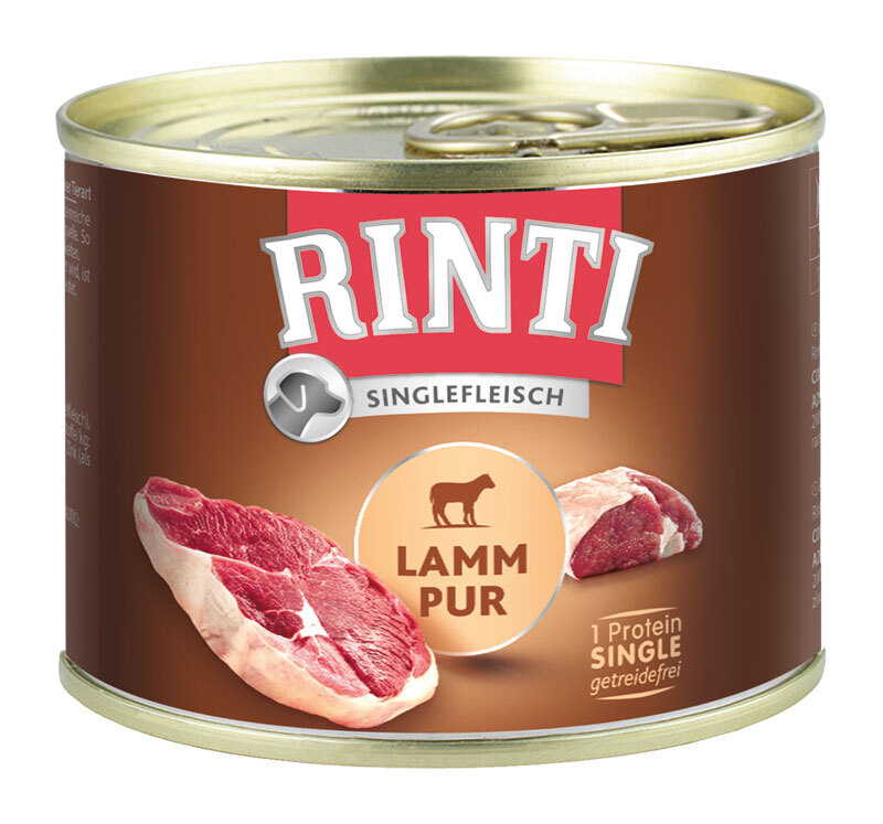 Rinti Singlefleisch 12x185g Lamm pur