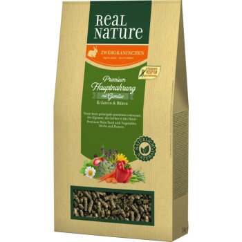 Nagernahrung Zwergkaninchen mit Gemüse 1,5kg