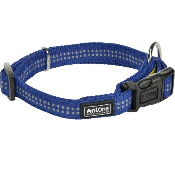 Nylonhalsband Comfort Blau S