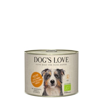Dog's Love BIO 6x200g Pute mit Amaranth & Kürbis