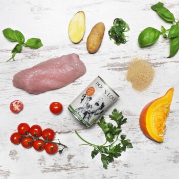 Dog's Love BIO 6x200g Pute mit Amaranth & Kürbis