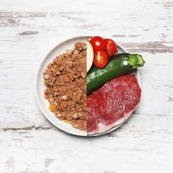 Dogs`s Love BIO 6x800g Rind mit Reis, Apfel & Zucchini