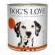 DOG'S LOVE Adult Classic 6 x 800 g Rundvlees met appel en spinazie