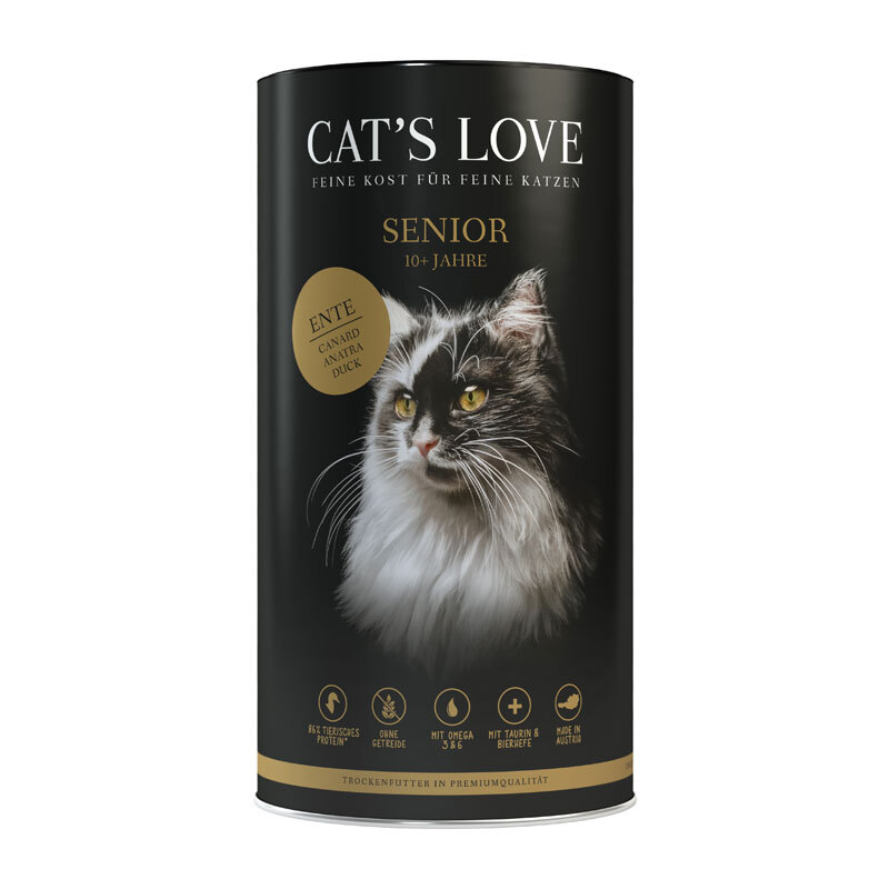Cat's Love Senior Ente 1kg