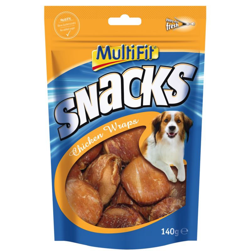 MultiFit Snacks Chicken Wraps 2x140g Nr. 2
