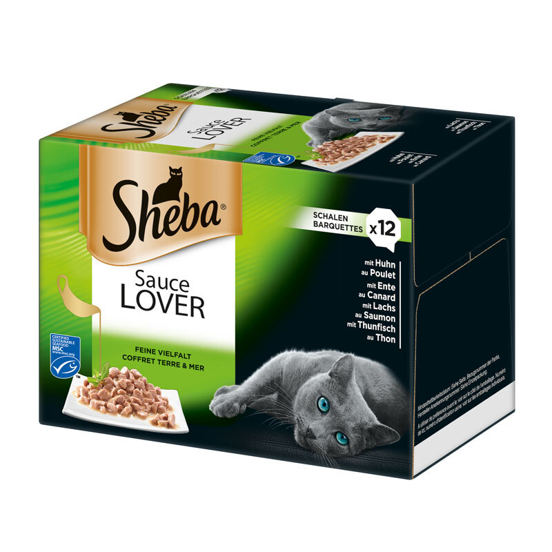Sheba Sauce Lover 12x85g Feine Vielfalt