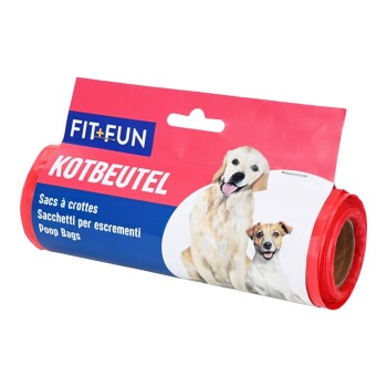 Sacchetti igienici per cani con passanti, 50 pezzi. 1 rotolo