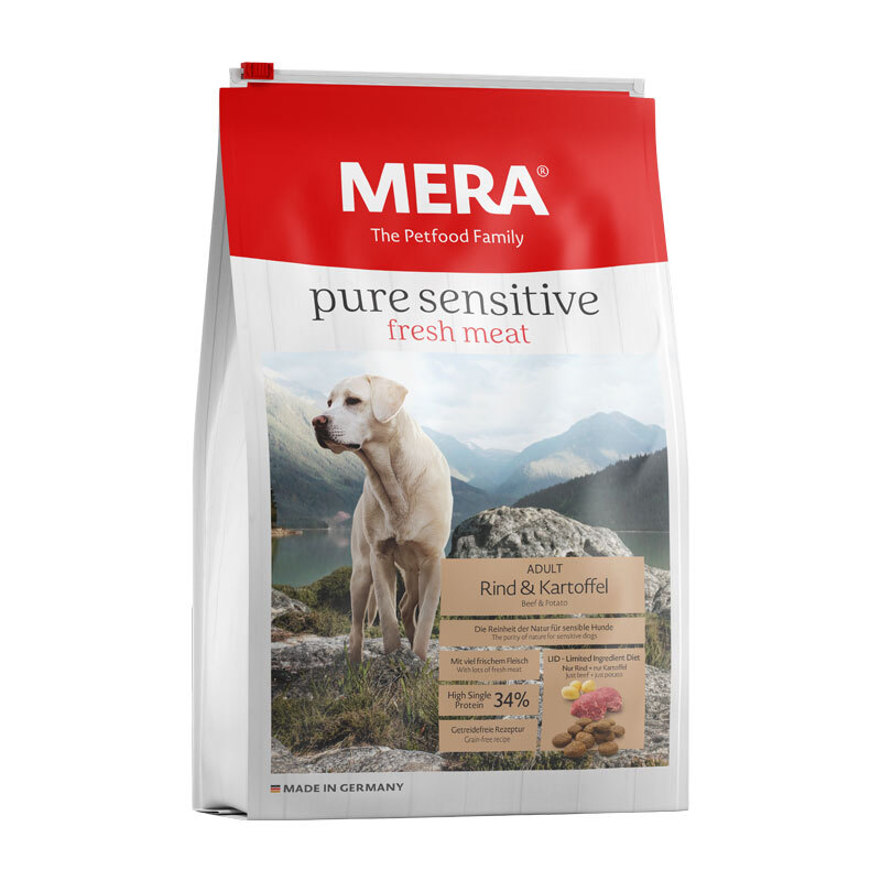 Mera Pure Sensitive fresh meat Adult Rind & Kartoffel 4kg
