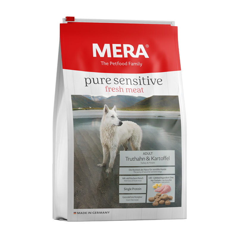 Mera Pure Sensitive fresh meat Adult Truthahn & Kartoffel 12,5kg