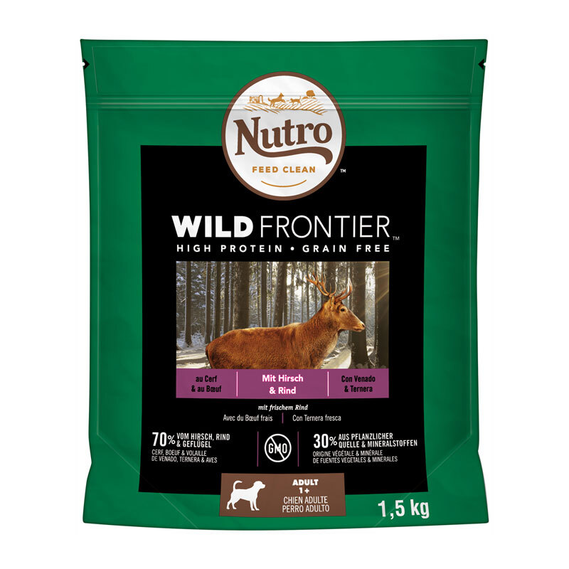 Nutro Wild Frontier Adult Hirsch & Rind 1,5kg