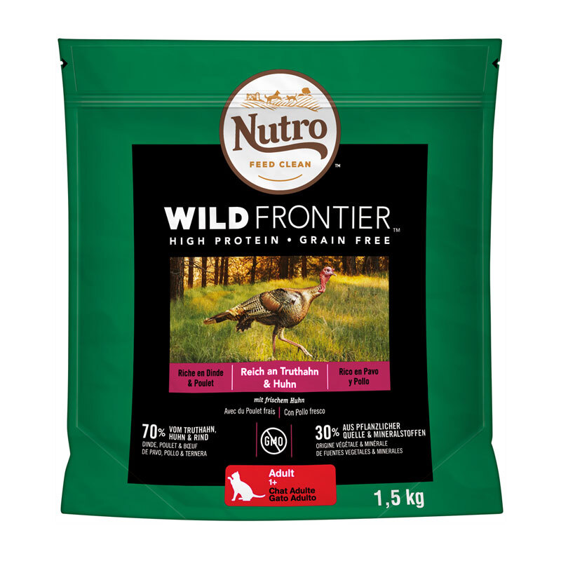 Nutro Wild Frontier Adult Truthahn & Huhn 1,5kg