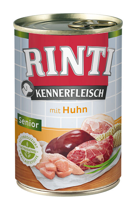 Rinti Kennerfleisch Senior 12x400g Huhn