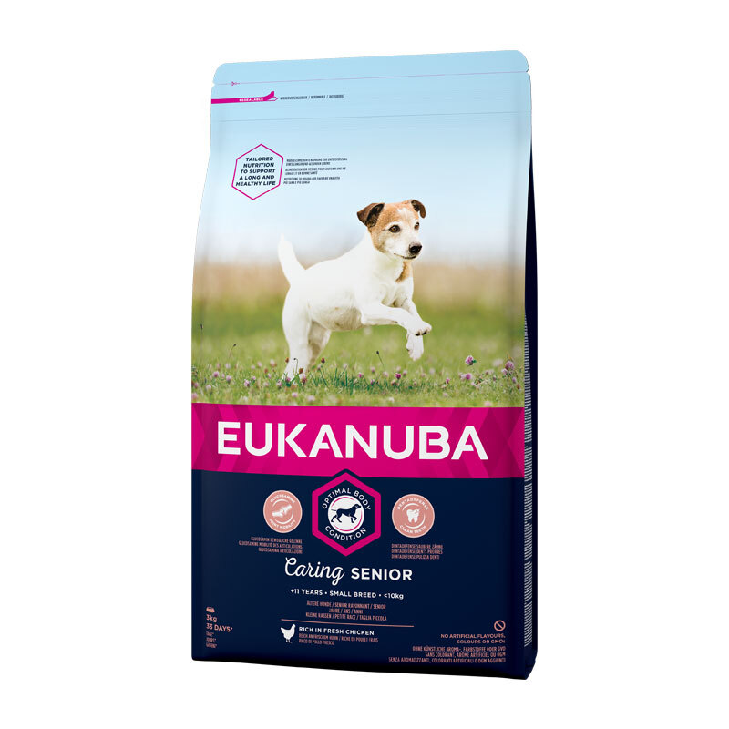 Eukanuba Caring Senior Small Breed 3kg