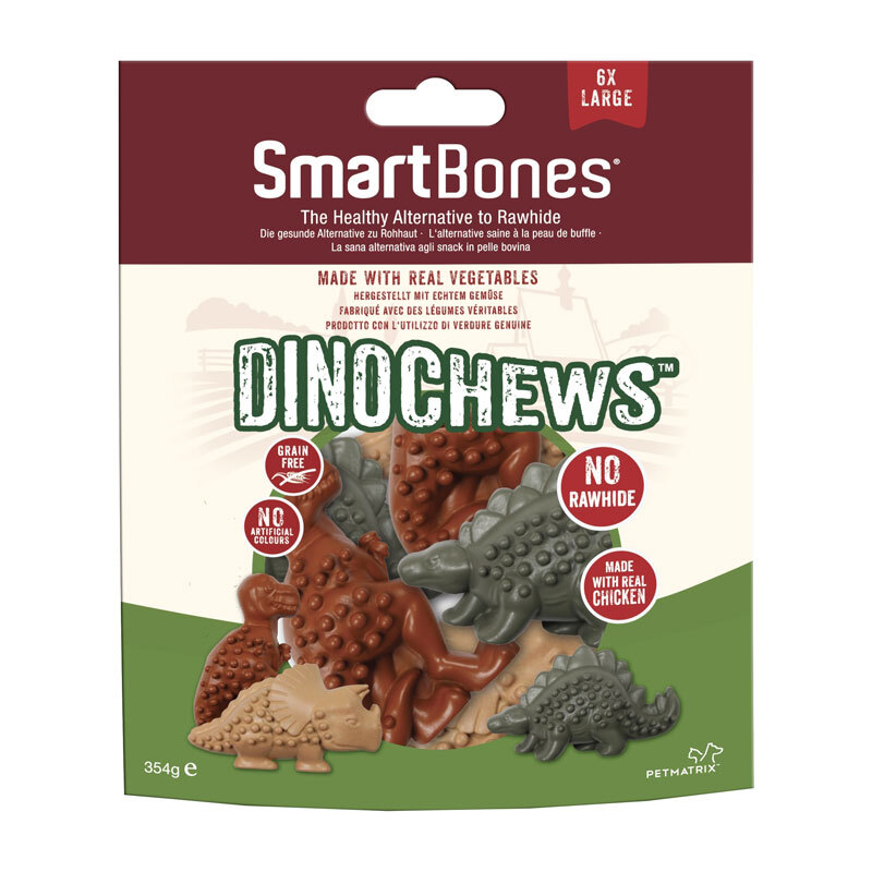 SmartBones Dinochews Large 6 Stück
