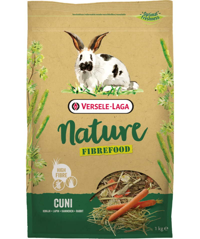 Versele-Laga Nature Cuni Fibrefood für Kaninchen 1kg