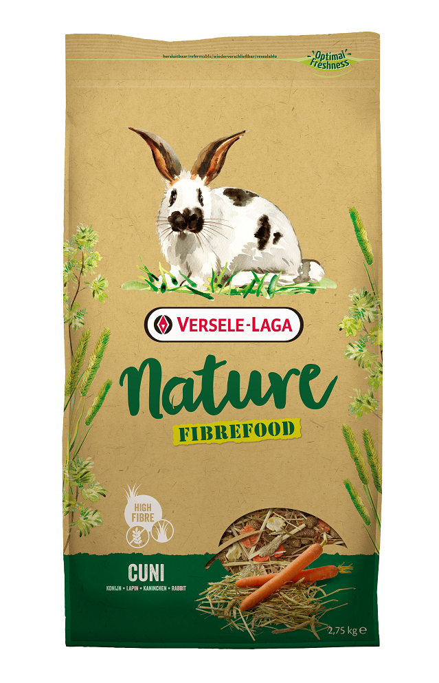 Nature Cuni Fibrefood für Kaninchen 2,75kg