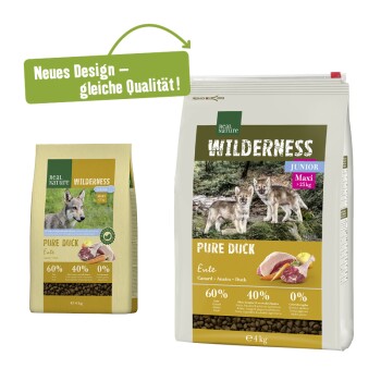 WILDERNESS Maxi Junior Pure Duck 4kg