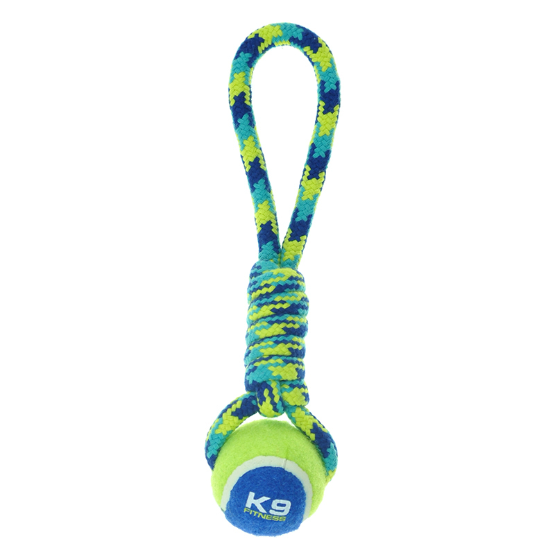 ZS K9 Zugseil + Tennisball
