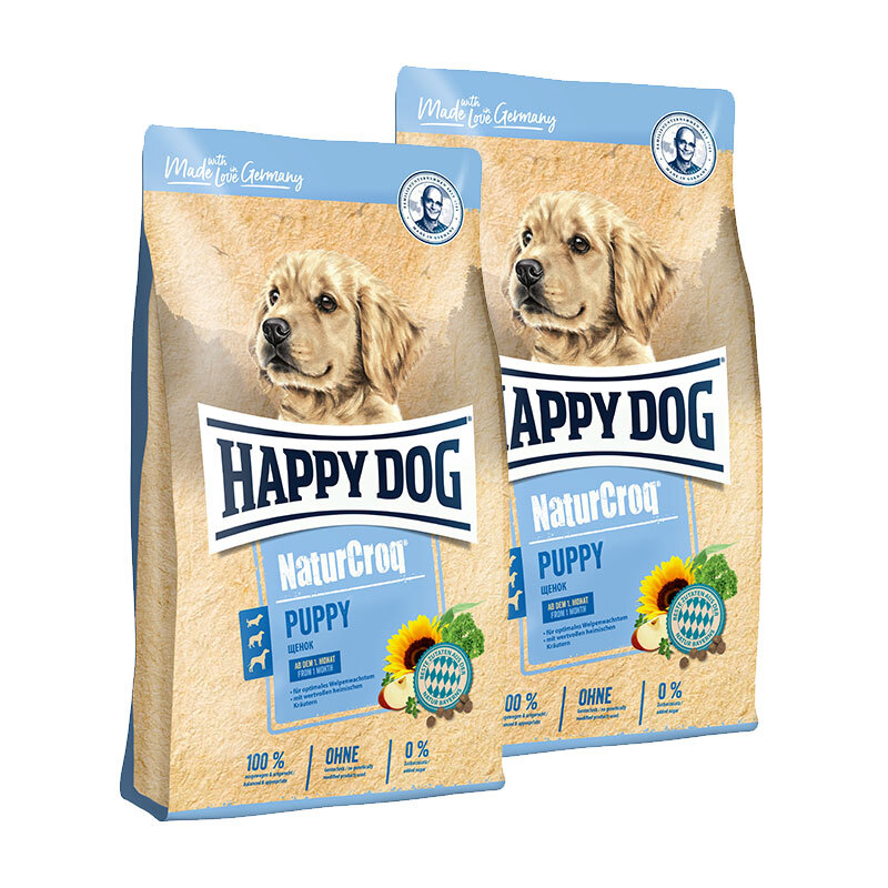 Happy Dog NaturCroq Puppy 2 x 15kg