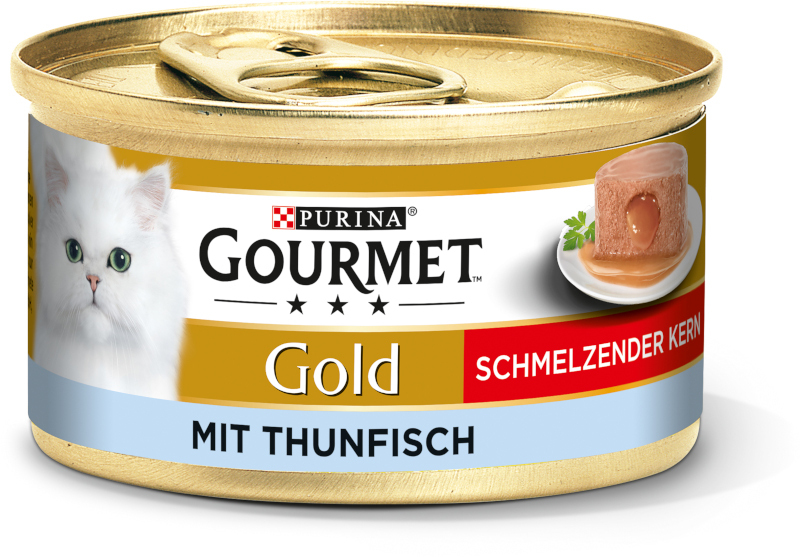 Gold Schmelzender Kern 12x85g Thunfisch