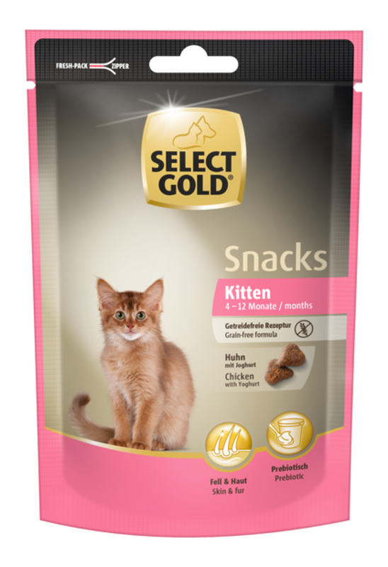 Snacks Kitten Huhn mit Joghurt 4x75g