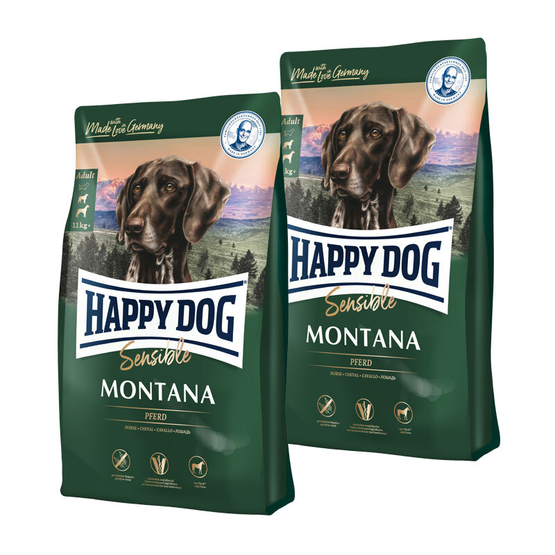 Happy Dog Sensible Montana Pferd 2x10kg