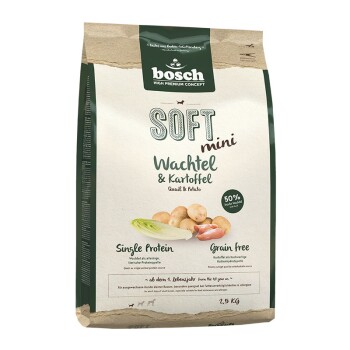 Soft Mini Wachtel & Kartoffel 2,5kg