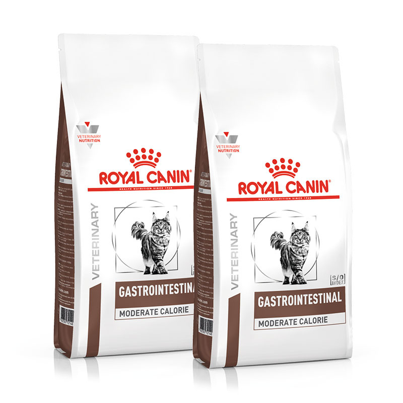 Royal Canin Veterinary Diet Gastro Intestinal Moderate Calorie 2x4kg
