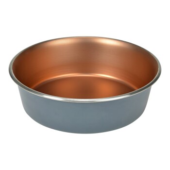 Edelstahlnapf Bronze 200ml