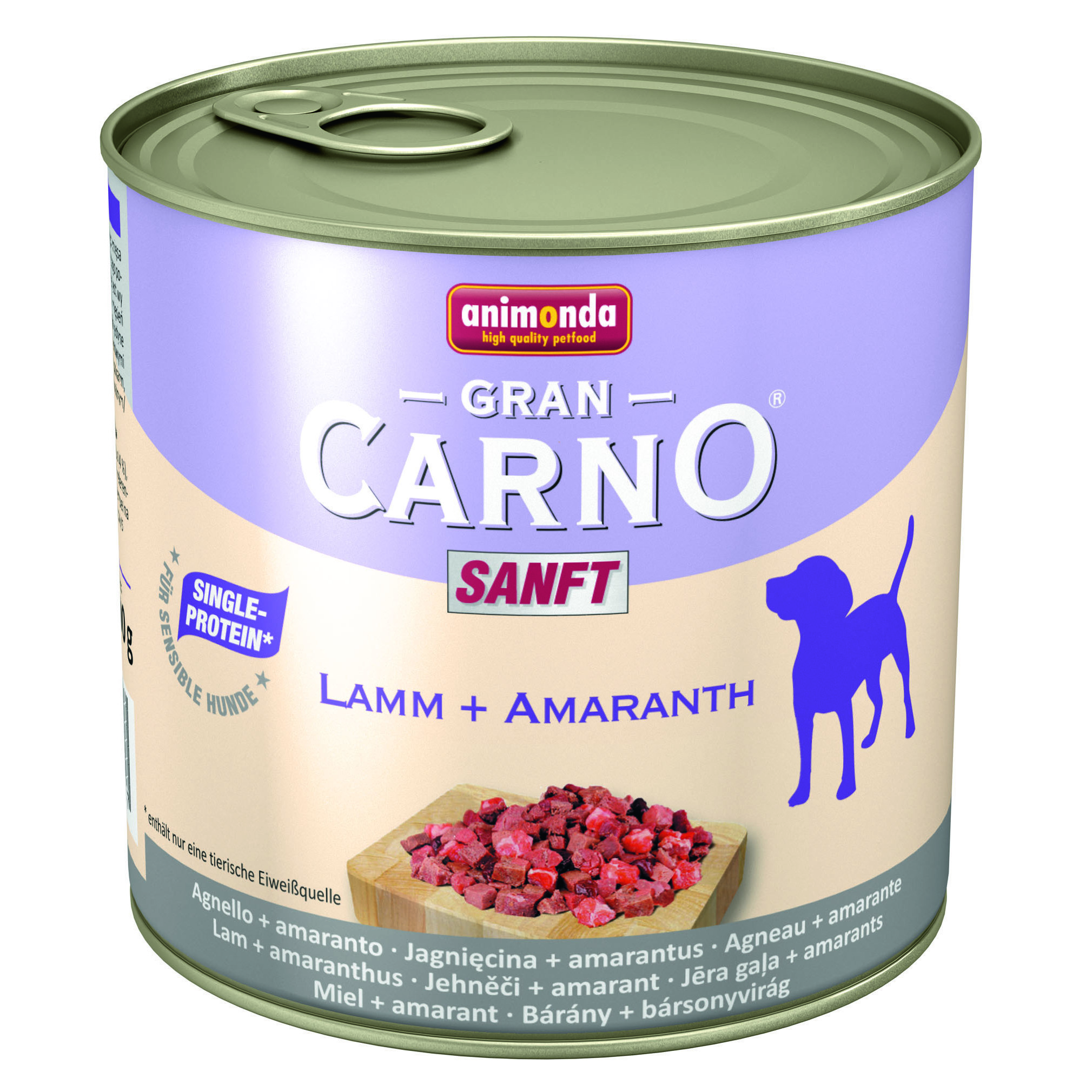 Animonda GranCarno Sanft 6x600g Rind & Amaranth