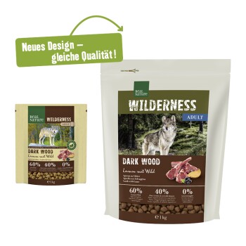 WILDERNESS Dark Wood Lamm mit Wild 1kg