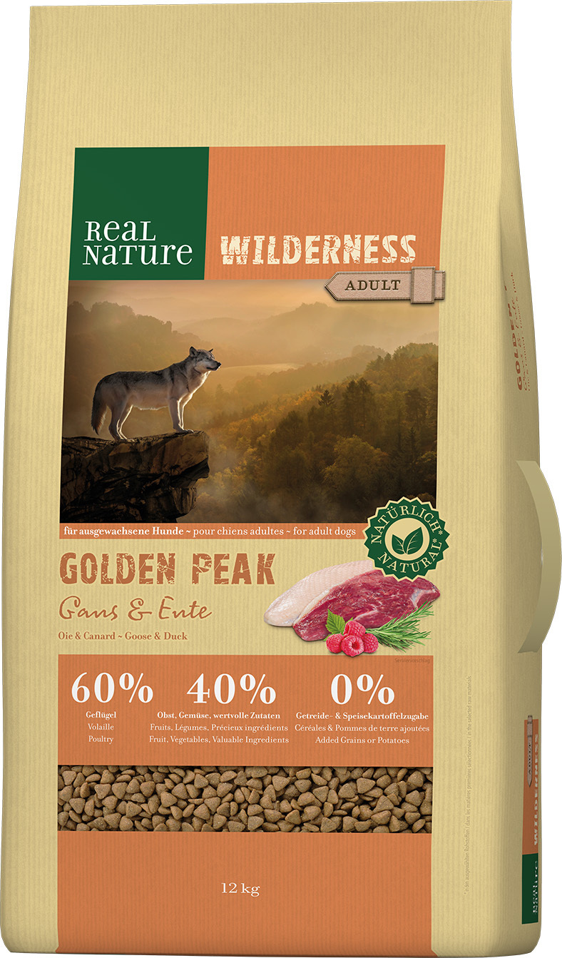 REAL NATURE WILDERNESS Golden Peak Gans & Ente 12kg