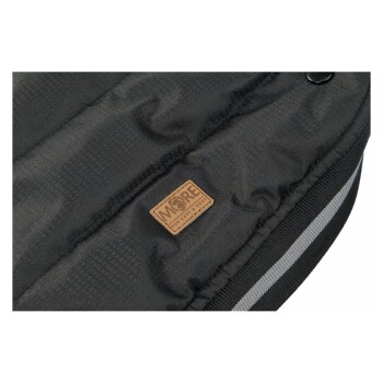 Wintermantel 2in1 Schwarz 44cm