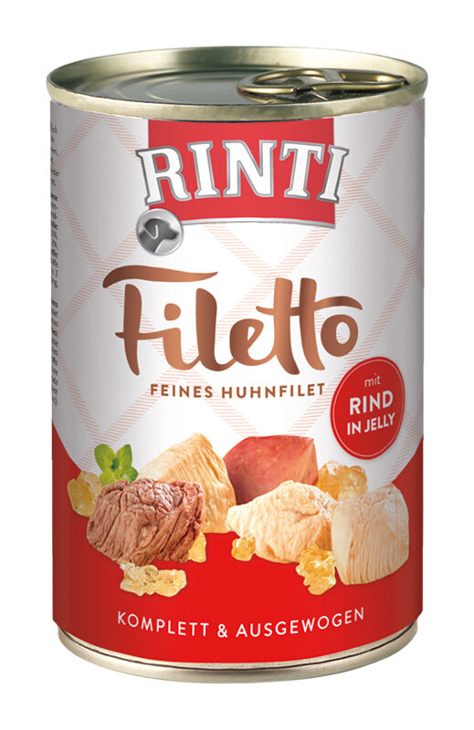 Filetto in Jelly 12x420g Huhnfilet mit Rind