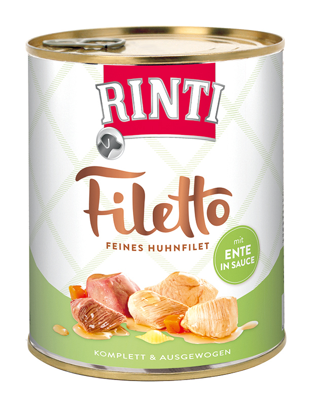 Filetto in Sauce 6x800g Huhnfilet mit Ente