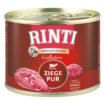 Singlefleisch 12x185g Ziege pur exclusive