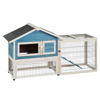 Nagerstall mit Freigehege Woody Cottage