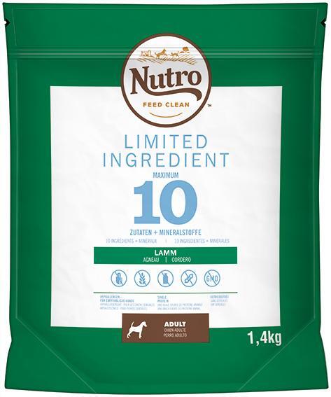 Nutro Limited Ingredient Adult Lamm 1,4kg
