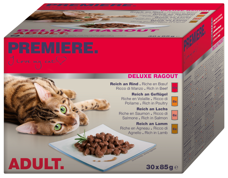 PREMIERE Deluxe Ragout Multipack 30x85g