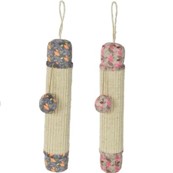 Kratzrolle Ivory Blüten