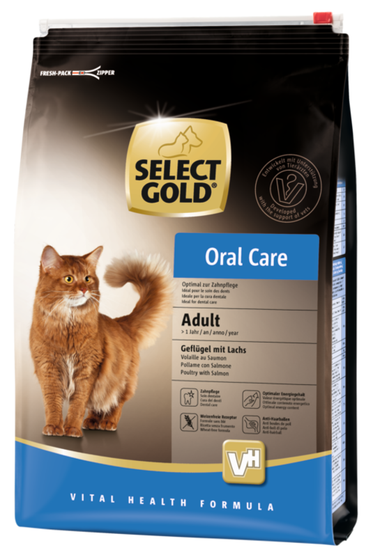 SELECT GOLD Adult Oral Care Geflügel mit Lachs 3kg
