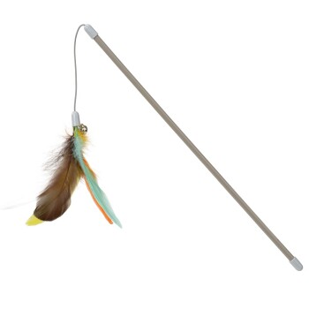 Katzenangel Amazone brauner Stab