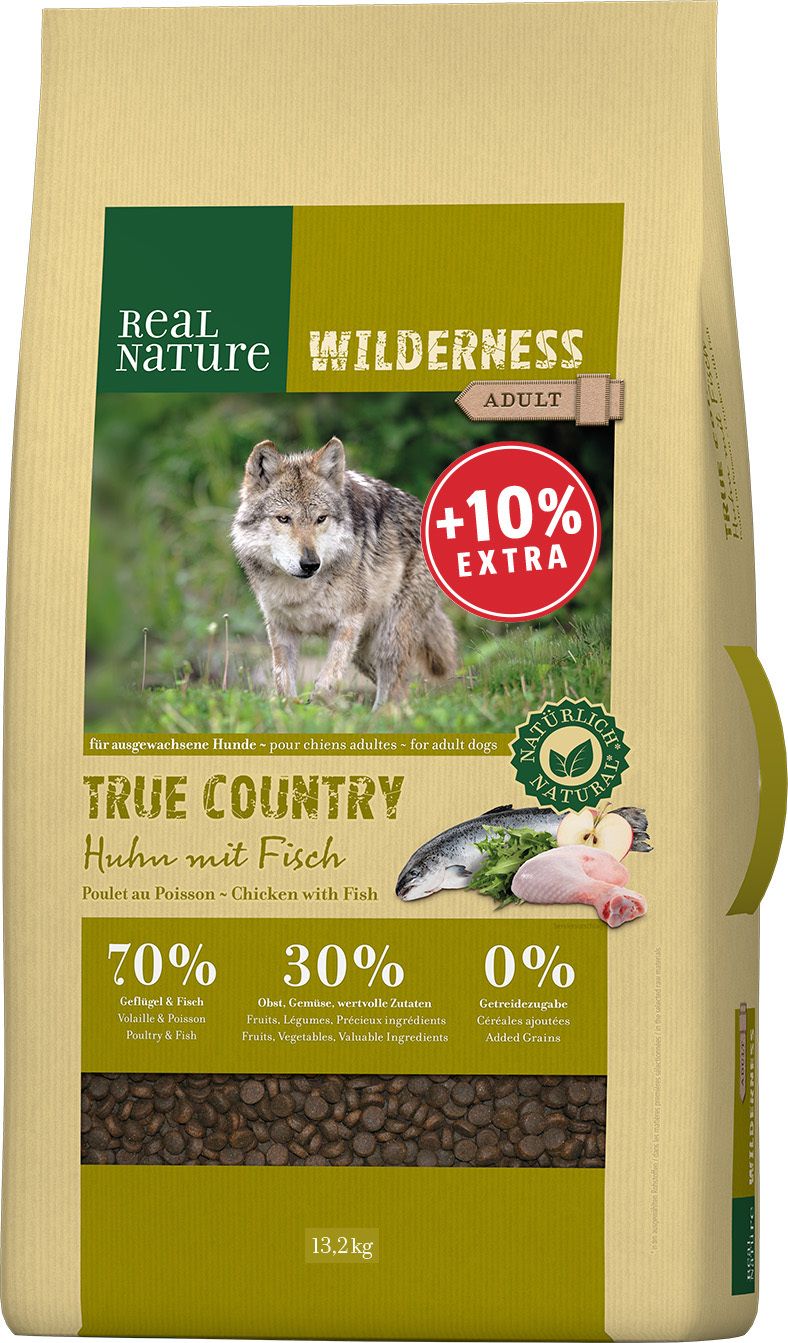 REAL NATURE WILDERNESS True Country Adult Huhn mit Fisch 13,2kg