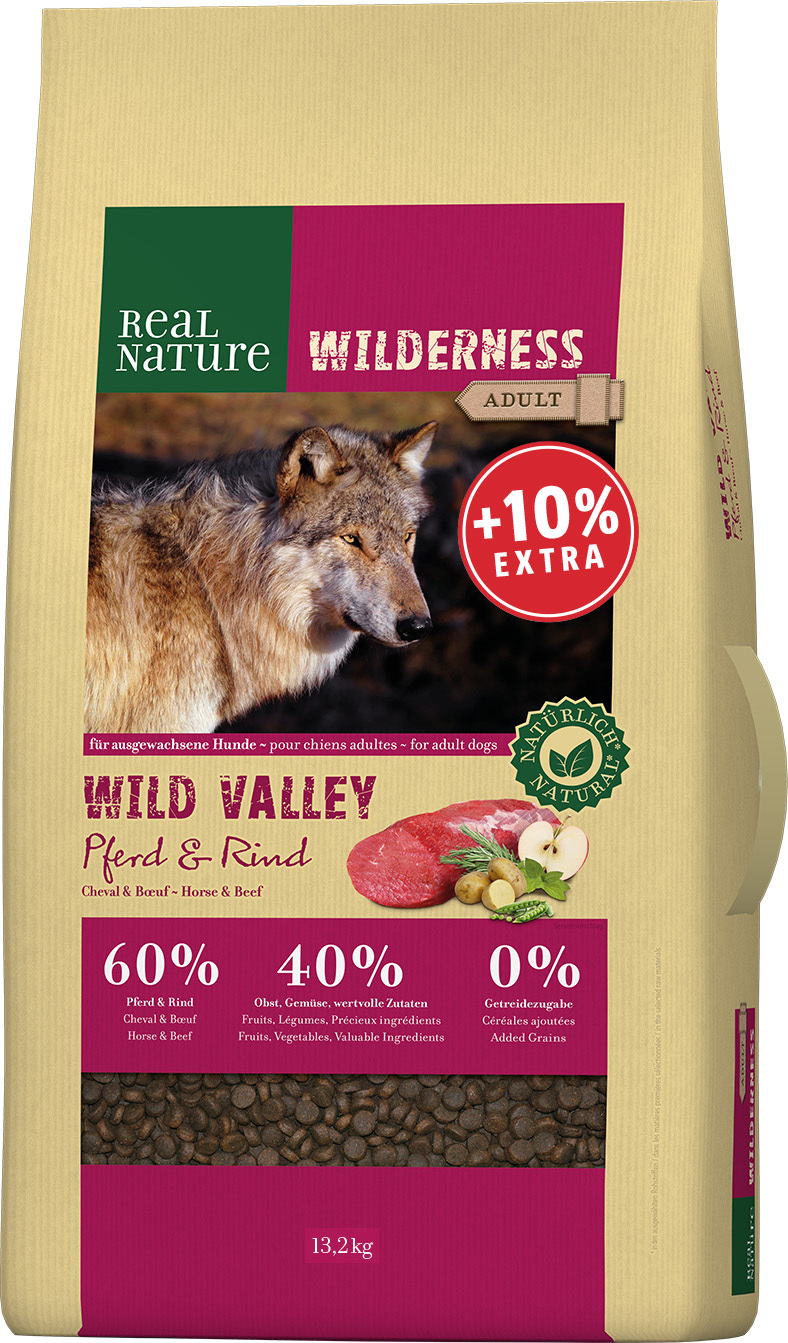REAL NATURE WILDERNESS Wild Valley Pferd & Rind 13,2kg